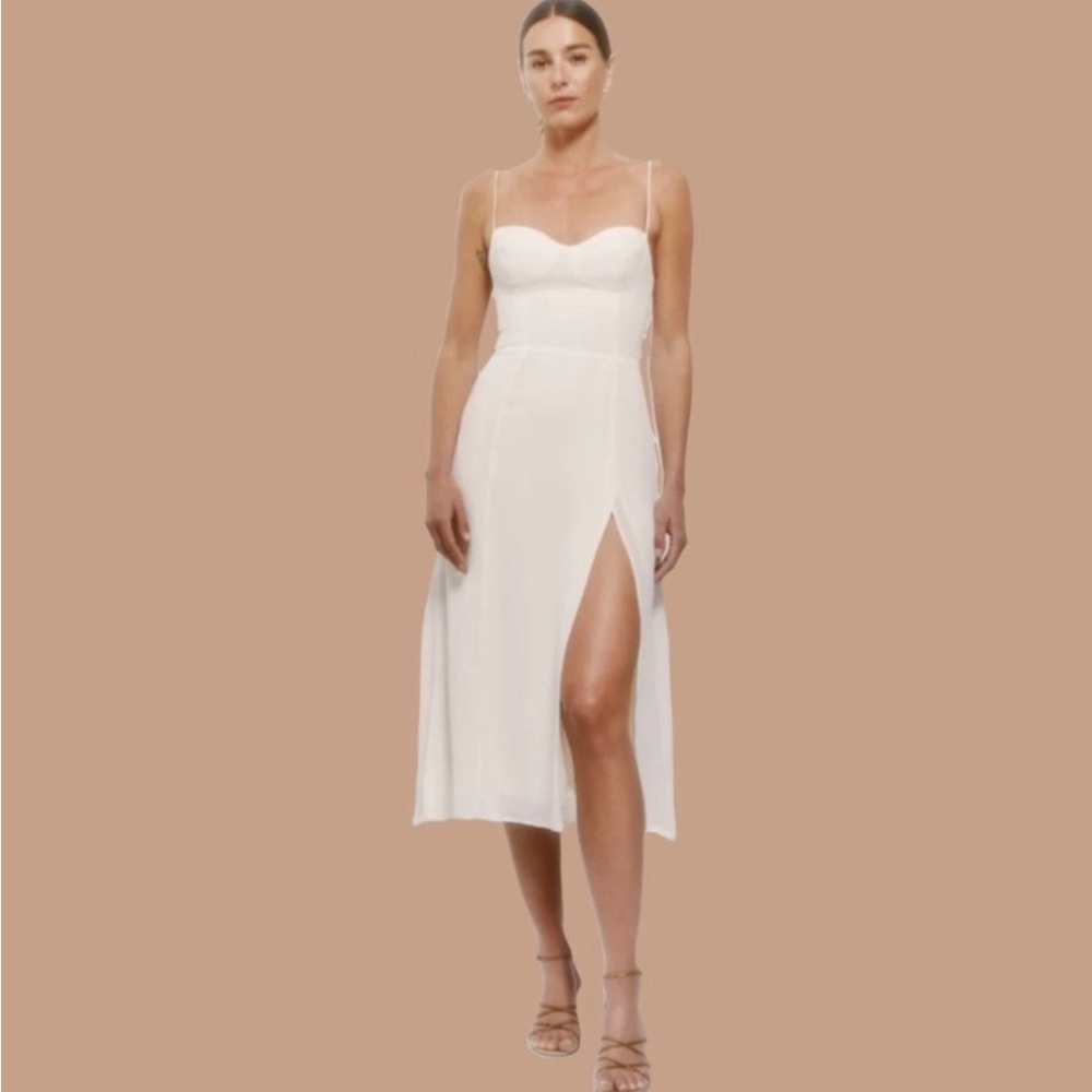 Reformation Juliette White Dress Size 2